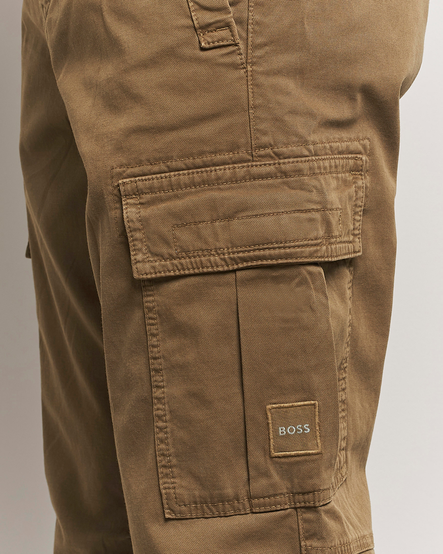 Mies | Housut | BOSS ORANGE | Sisla Cargo Pants Open Green