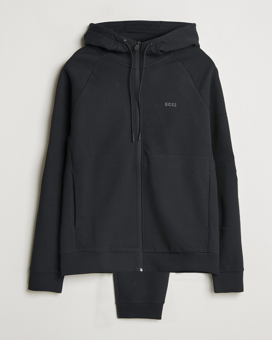 Mies | Puserot | BOSS GREEN | Tracksuit Set Black