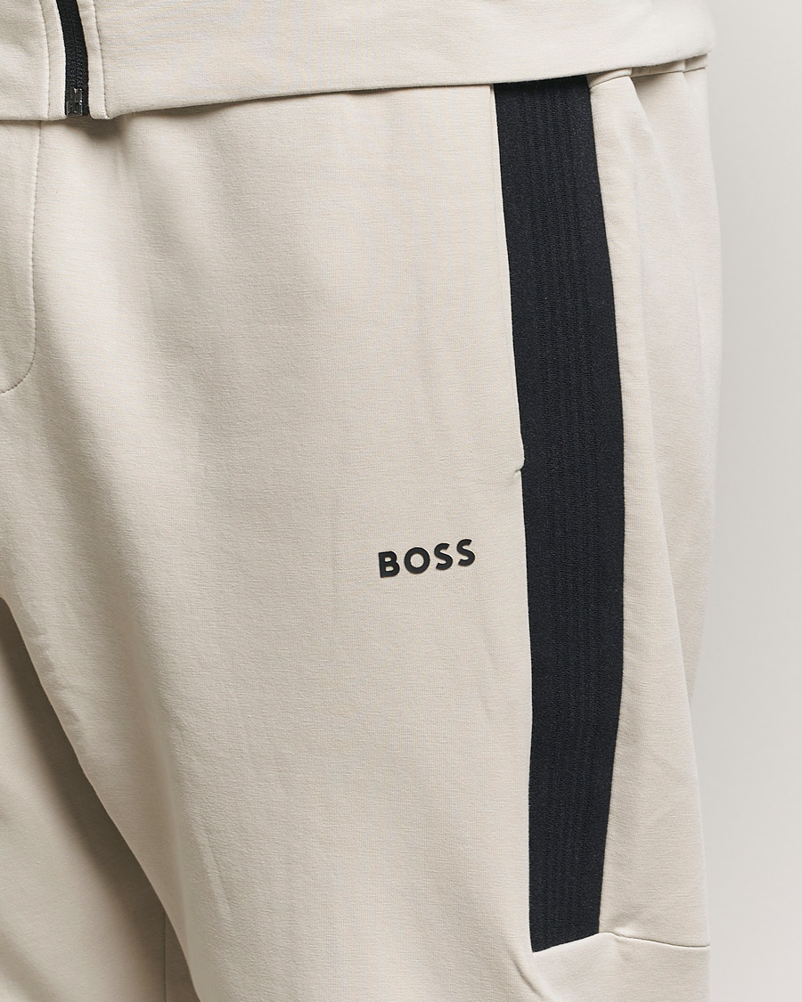 Mies | Puserot | BOSS GREEN | Tracksuit Set Light Beige