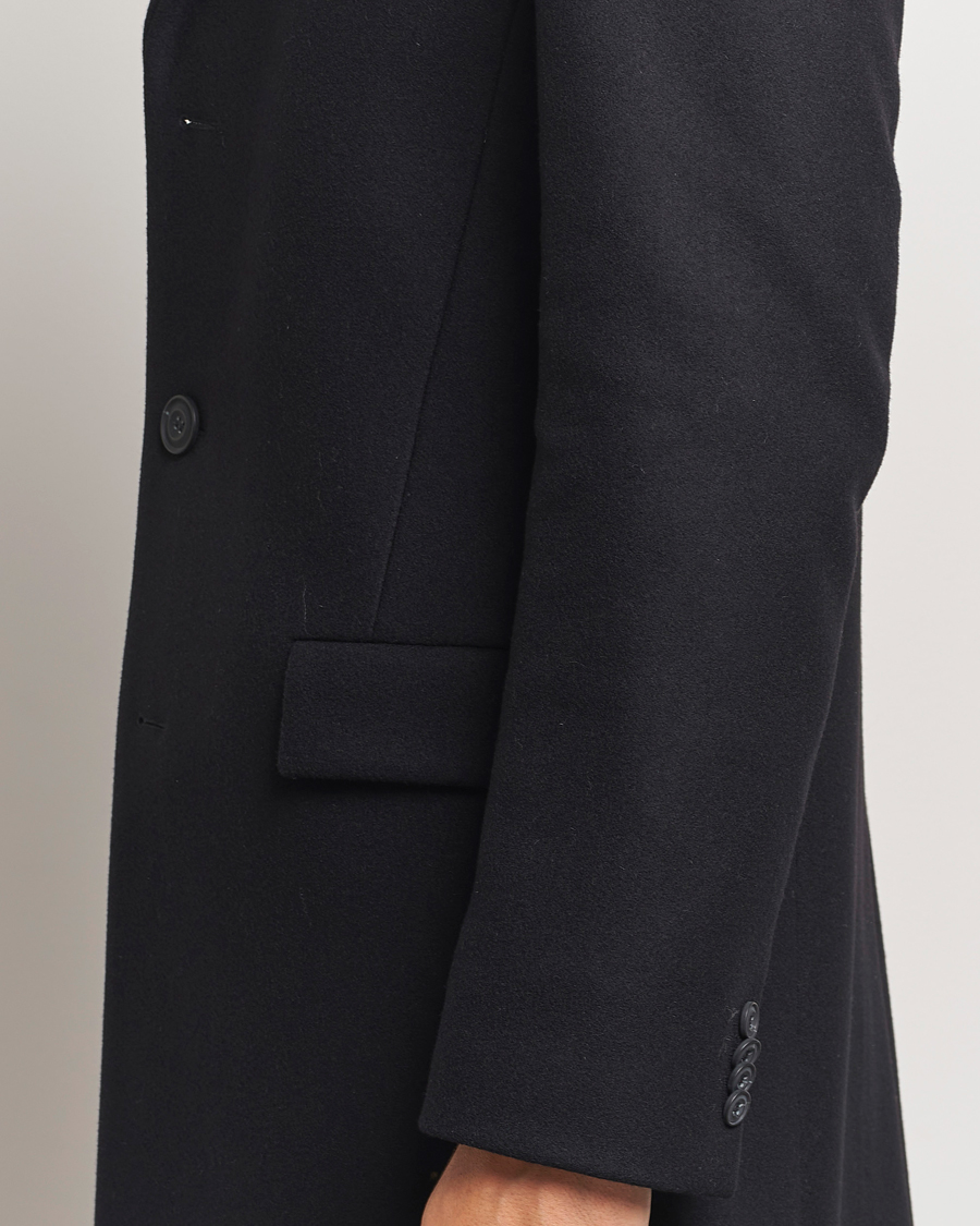 Mies | Takit | HUGO | Migor Wool Coat Black