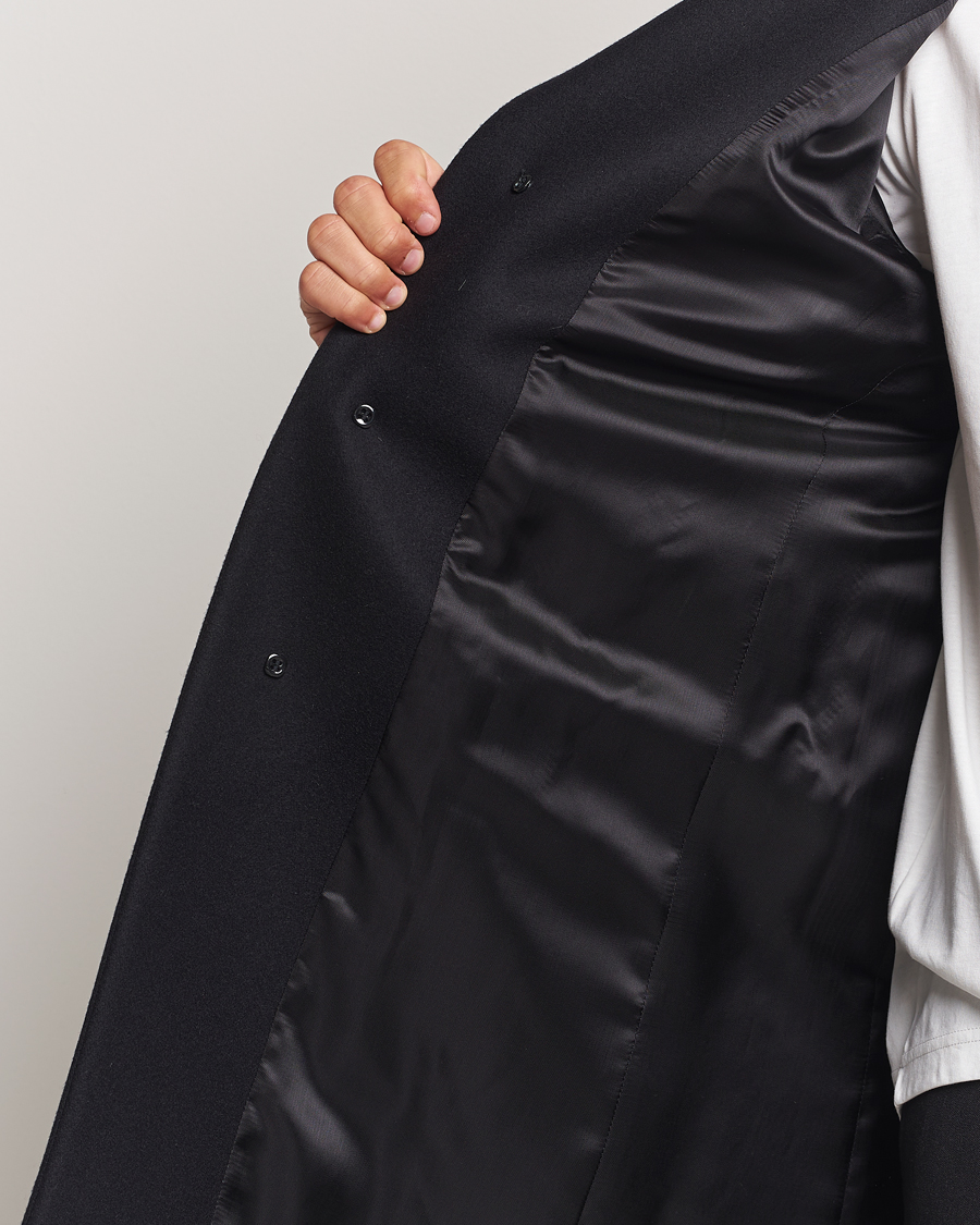 Mies | Takit | HUGO | Migor Wool Coat Black