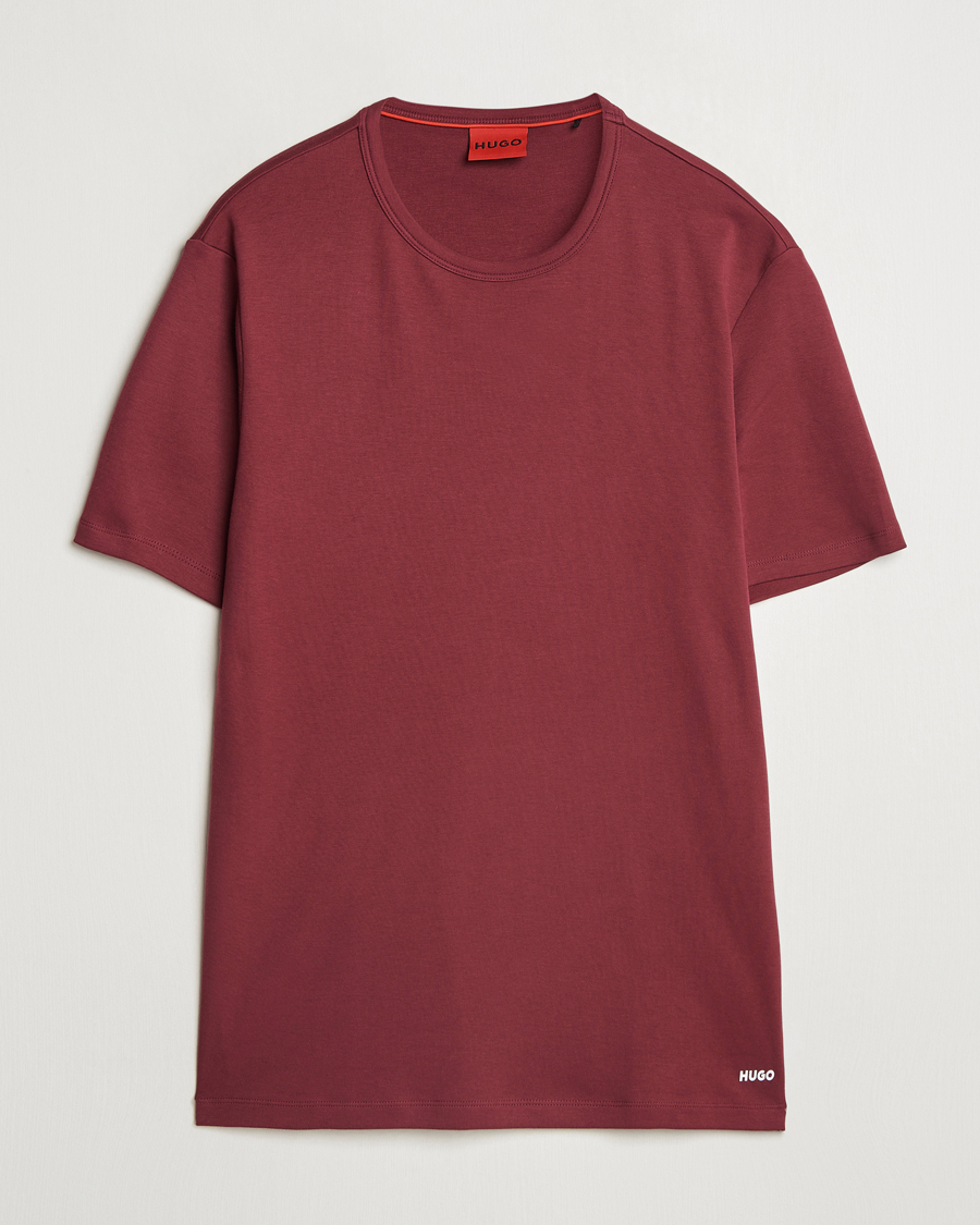 Mies | T-paidat | HUGO | Dozy Crew Neck T-Shirt Dark Red