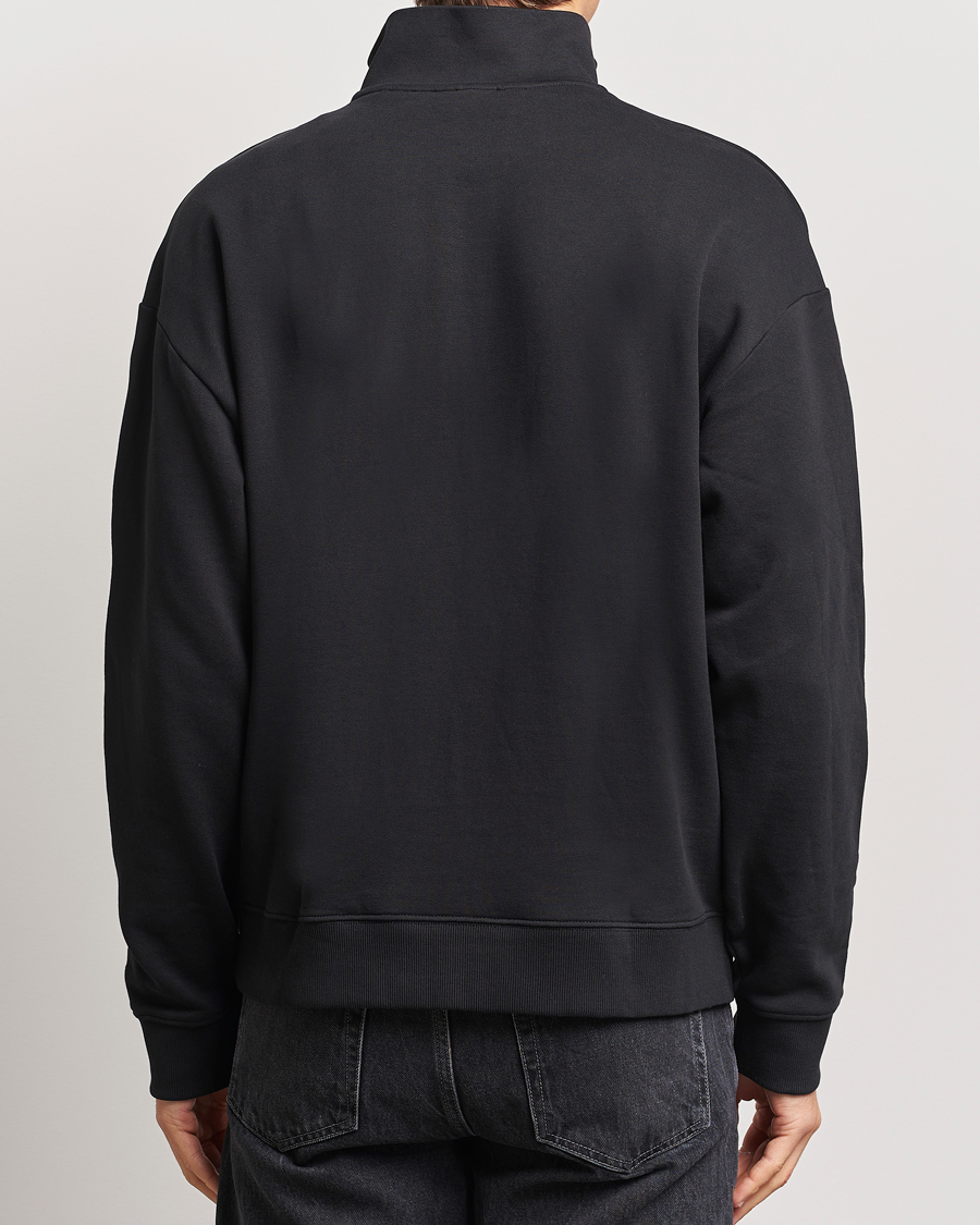 Mies | Puserot | HUGO | Durty Half Zip Sweatshirt Black