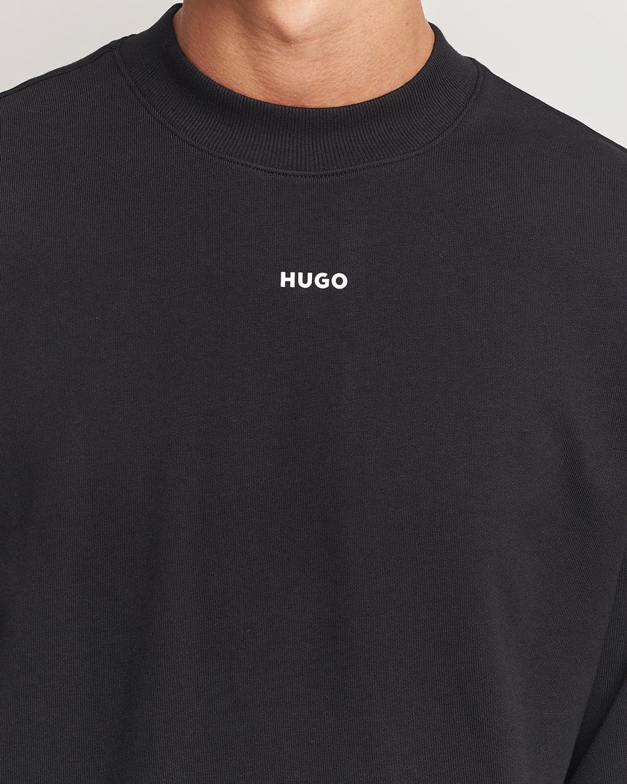 Mies | Puserot | HUGO | Dapo Crew Neck Sweatshirt Black