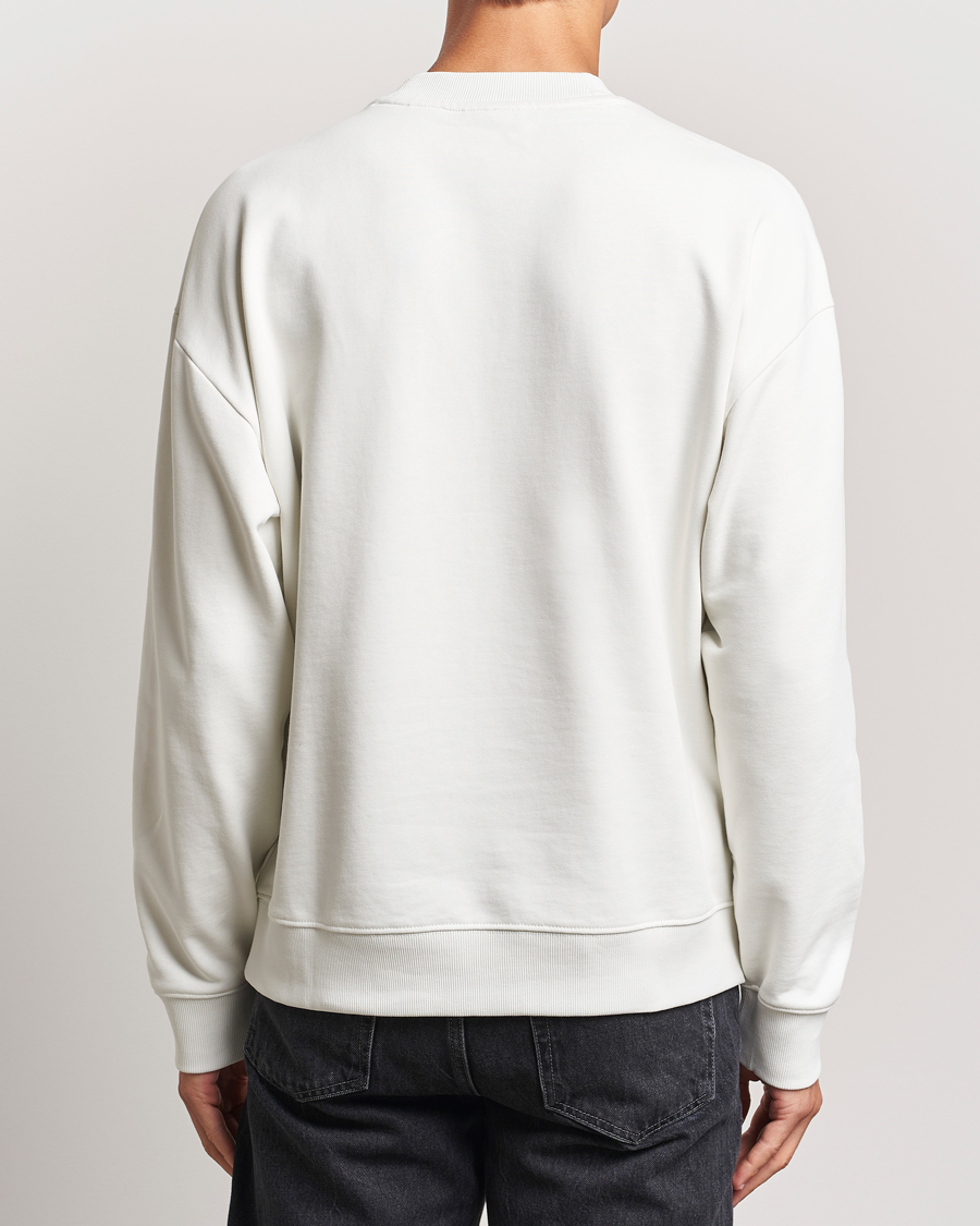 Mies | Puserot | HUGO | Dapo Crew Neck Sweatshirt Off White