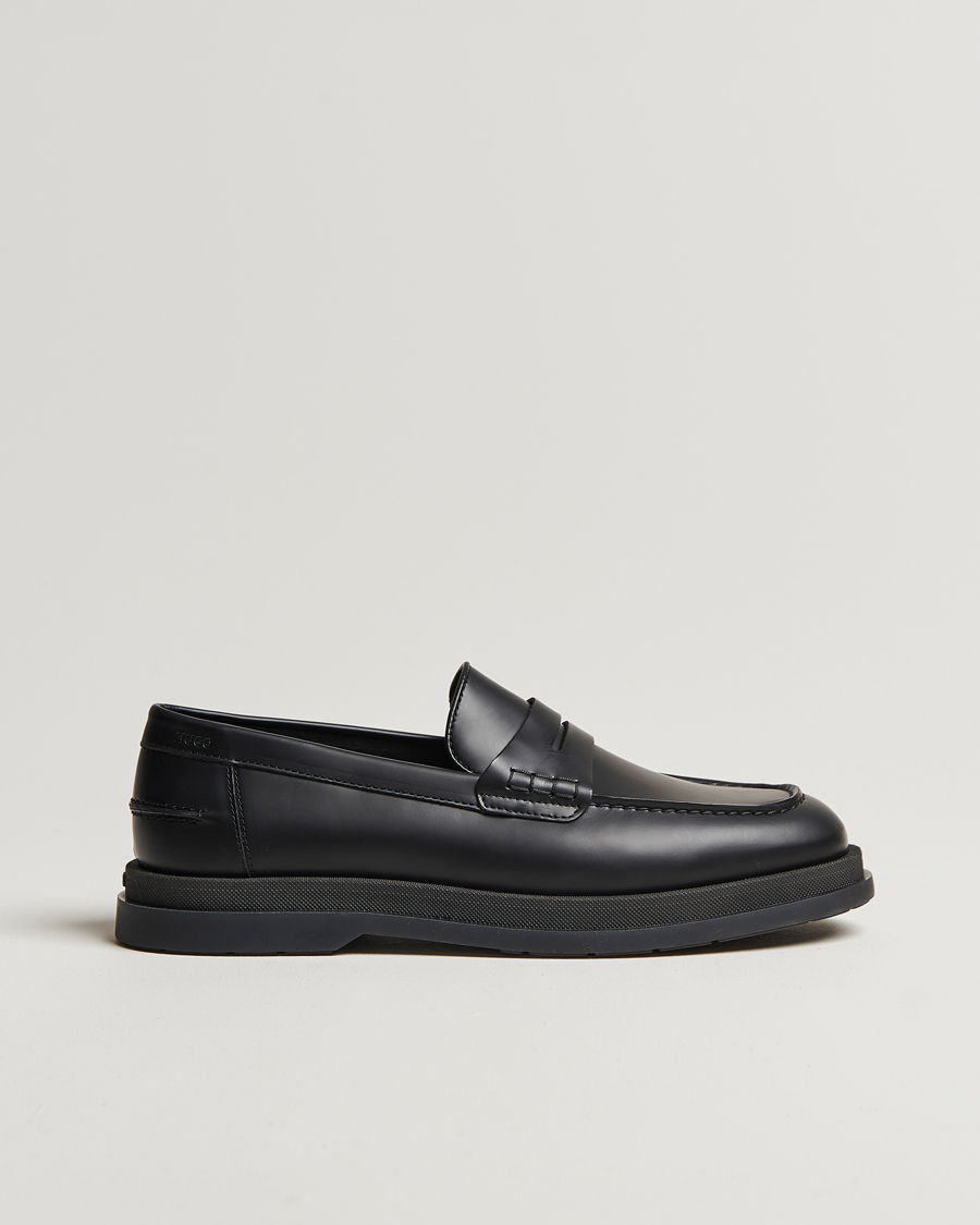 Mies | HUGO Chaol Leather Loafer Black | HUGO | Chaol Leather Loafer Black