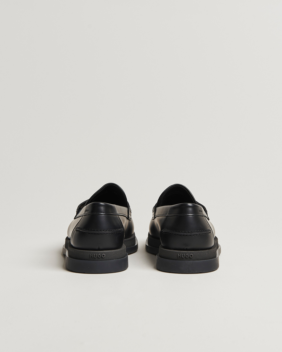 Mies | HUGO Chaol Leather Loafer Black | HUGO | Chaol Leather Loafer Black