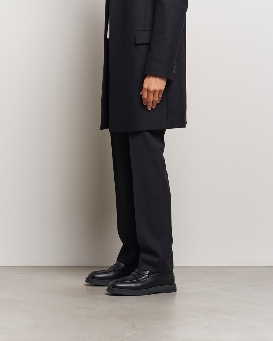 Mies | HUGO Chaol Leather Loafer Black | HUGO | Chaol Leather Loafer Black