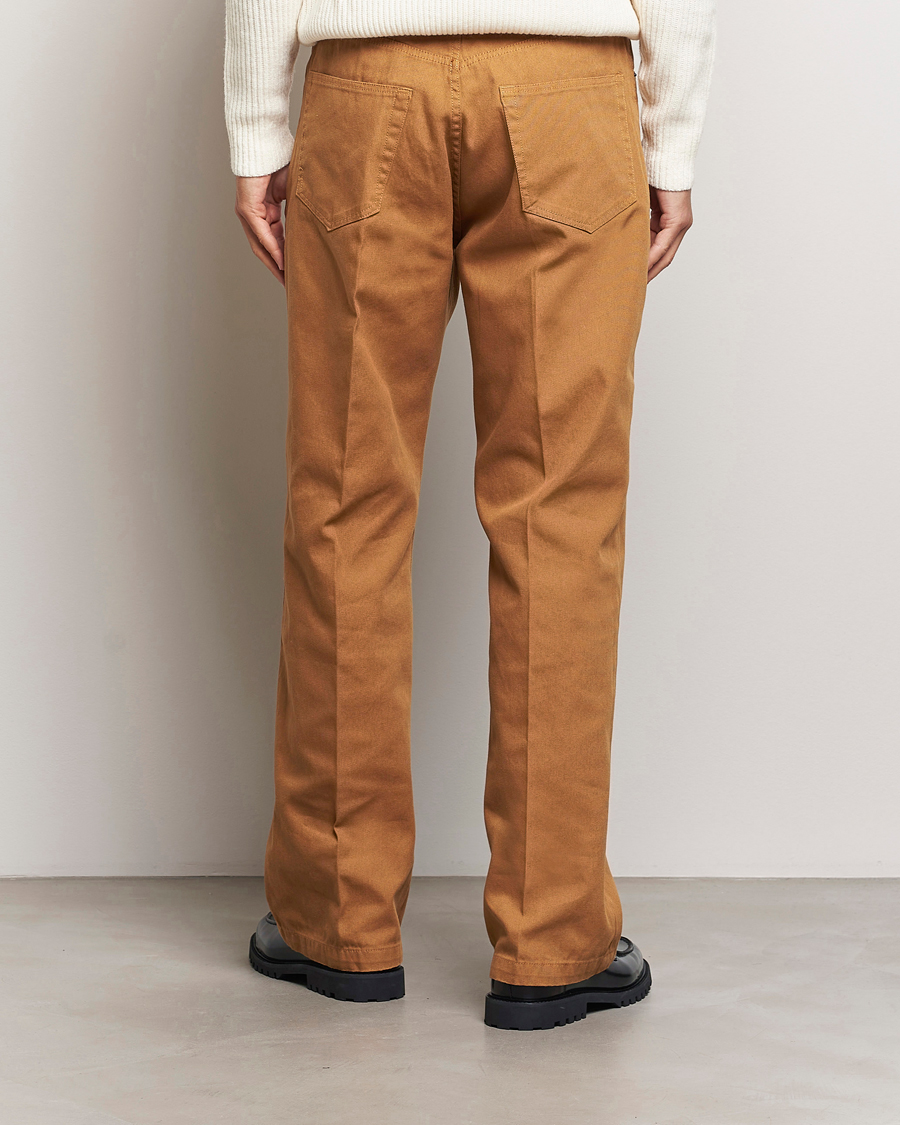Mies | Housut | Jeanerica | VM009 Vega Canvas Trousers Brown