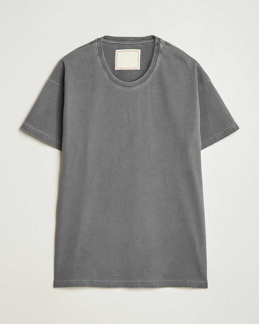 Mies | T-paidat | Jeanerica | Ruben Crew Neck T-Shirt Washed Black