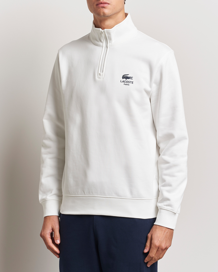 Mies | Puserot | Lacoste | Paris Half Zip Sweatshirt Flour