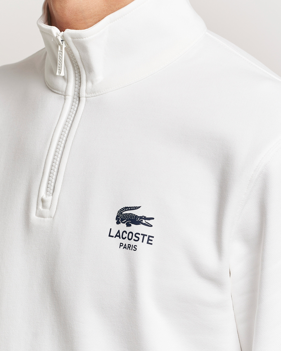 Mies | Puserot | Lacoste | Paris Half Zip Sweatshirt Flour