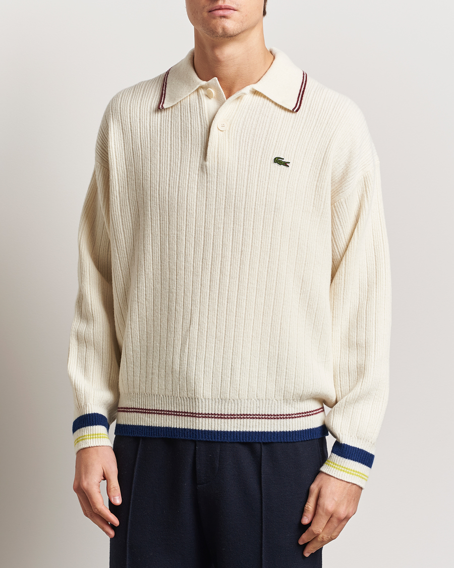 Mies | Puserot | Lacoste | Retro Tennis Wool Polo Lapland