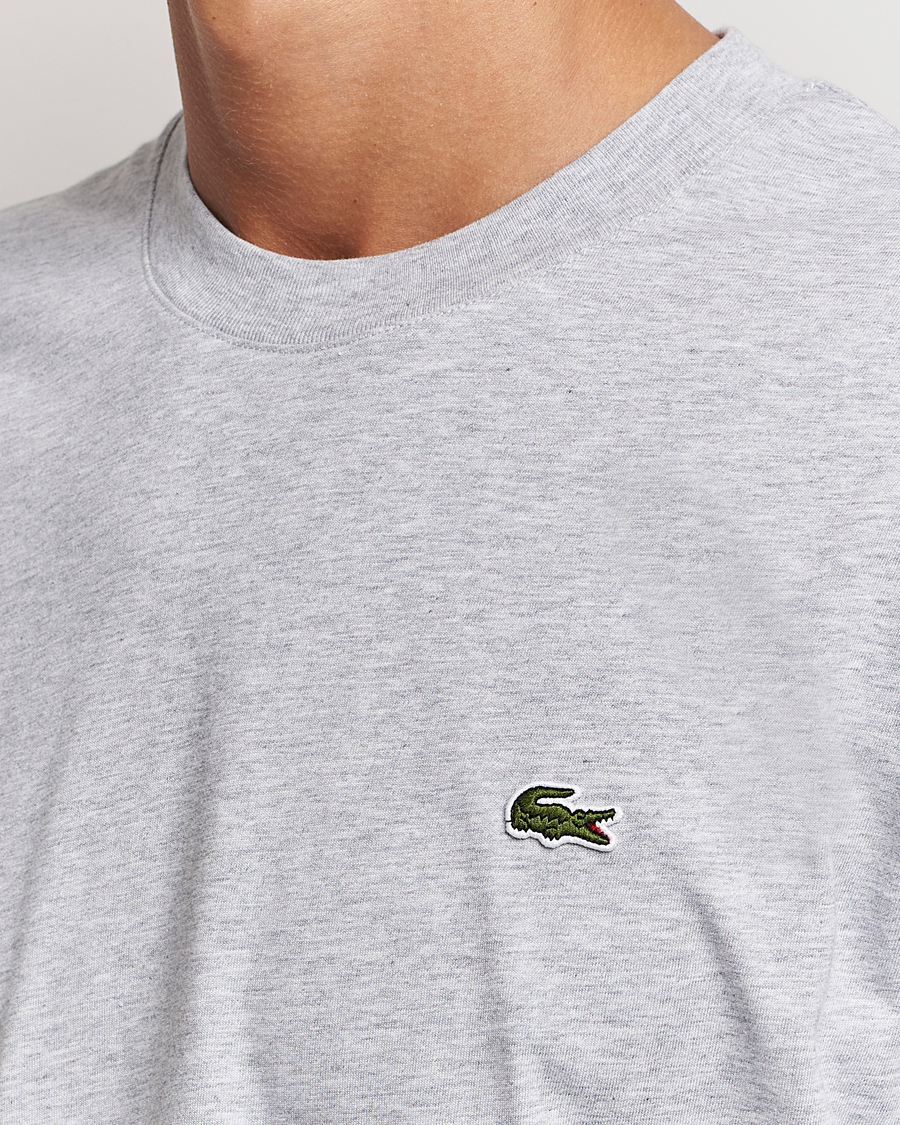 Mies | T-paidat | Lacoste | Crew Neck T-Shirt Silver Chine