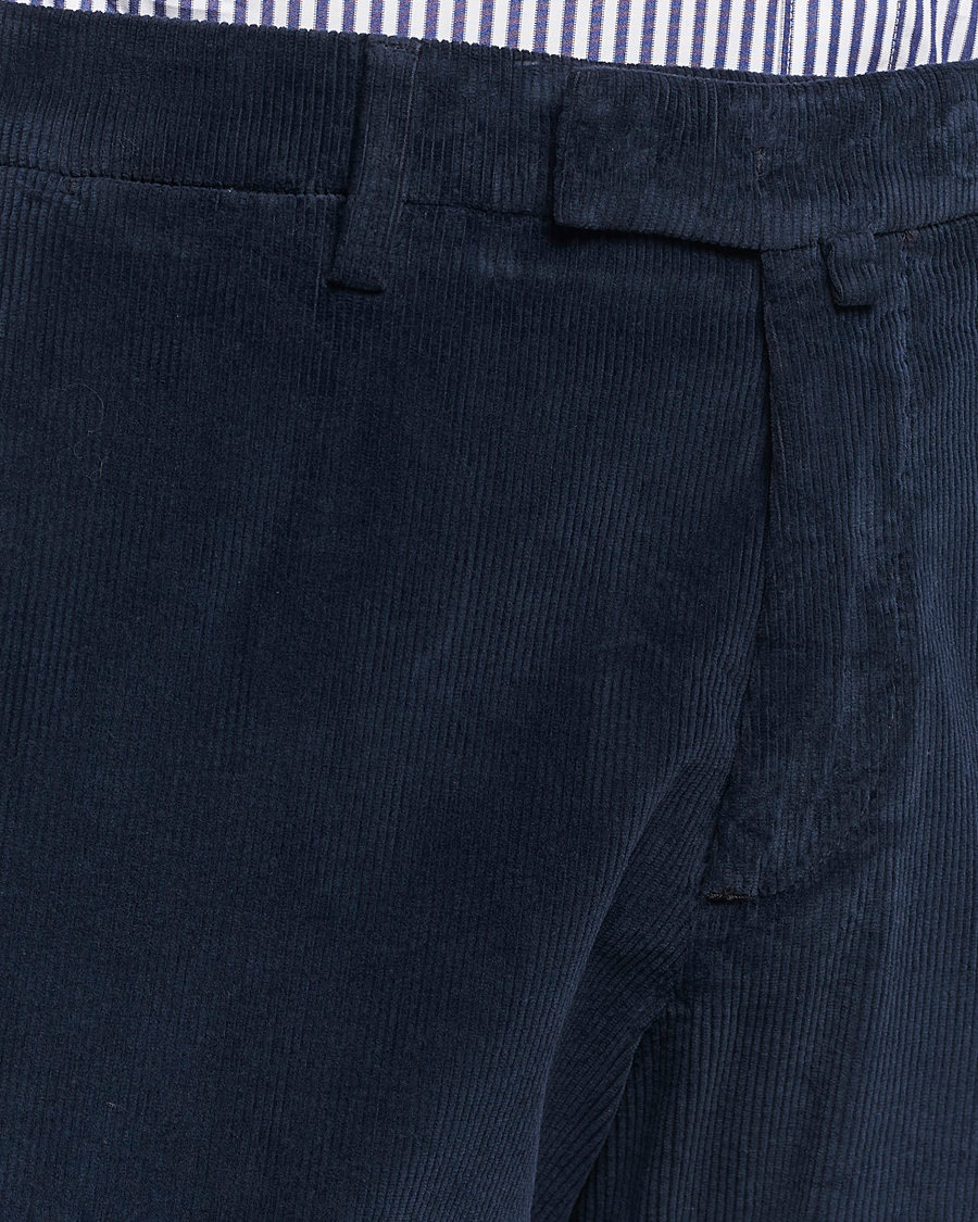 Mies | Housut | Briglia 1949 | Slim Fit Corduroy Trousers Navy