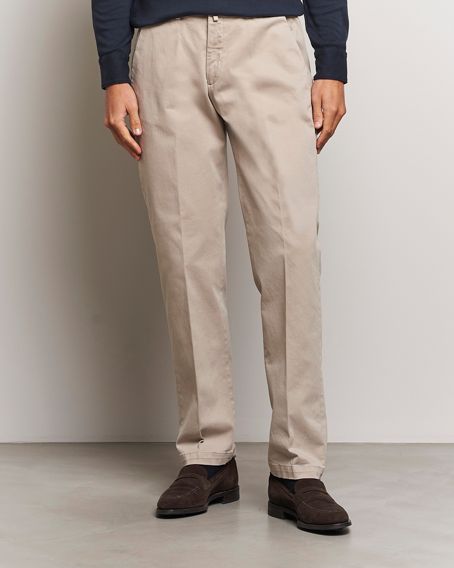 Mies | Housut | Briglia 1949 | Soho Tailored Easy Fit Chino Beige