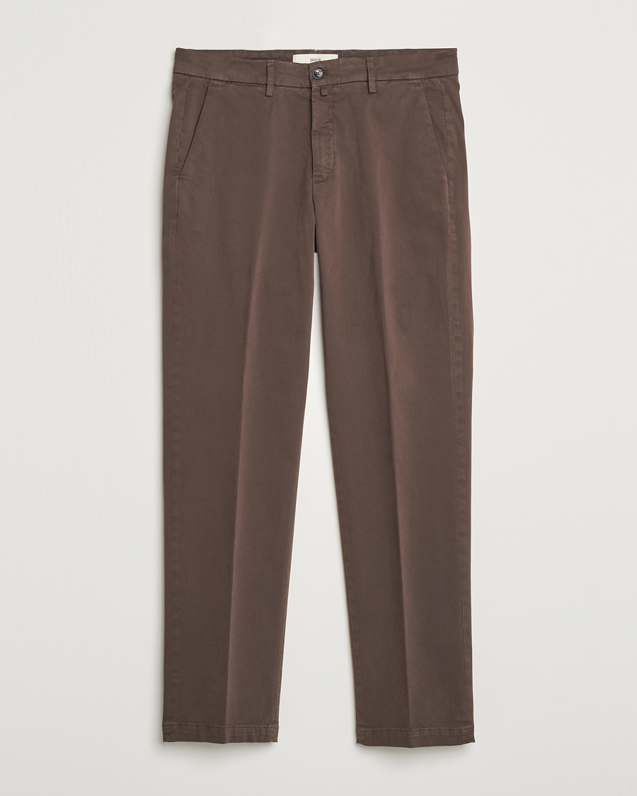 Mies | Housut | Briglia 1949 | Soho Tailored Easy Fit Chino Brown