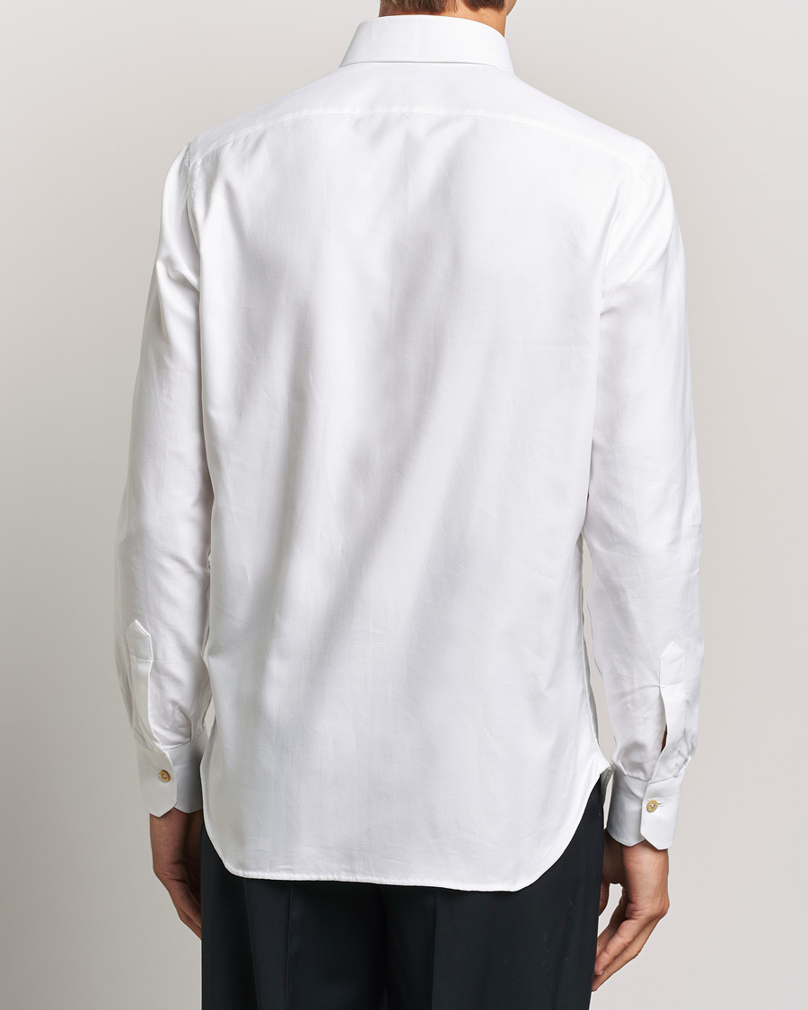 Mies | Kauluspaidat | Kiton | Slim Fit Button Down Oxford Shirt White