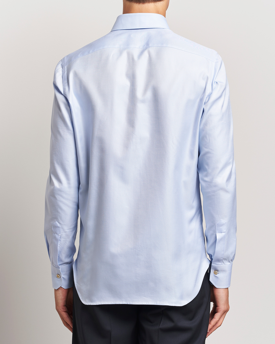 Mies | Kauluspaidat | Kiton | Slim Fit Button Down Oxford Shirt Light Blue