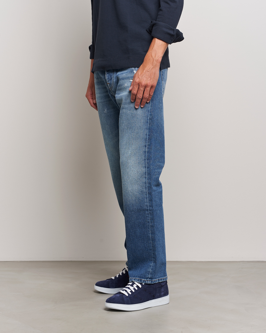 Mies | Kiton Plain Sneakers Navy Suede | Kiton | Plain Sneakers Navy Suede