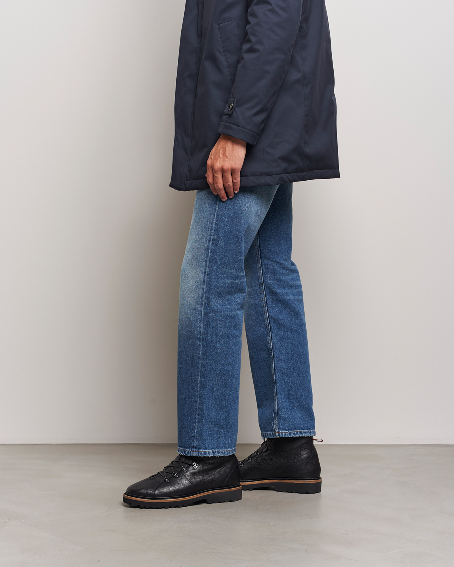 Mies | Kiton St Moritz Winter Boots Black Grain Calf | Kiton | St Moritz Winter Boots Black Grain Calf