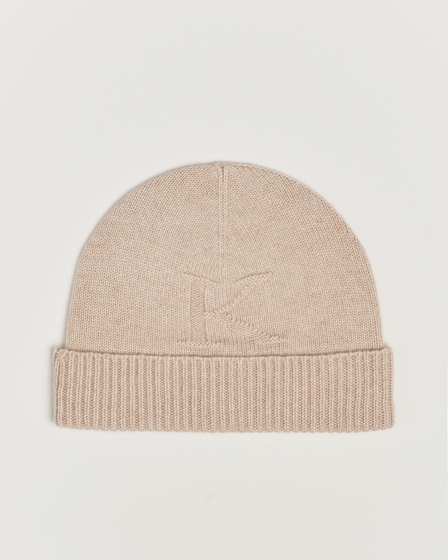 Mies | Kiton Cashmere Beanie Beige | Kiton | Cashmere Beanie Beige