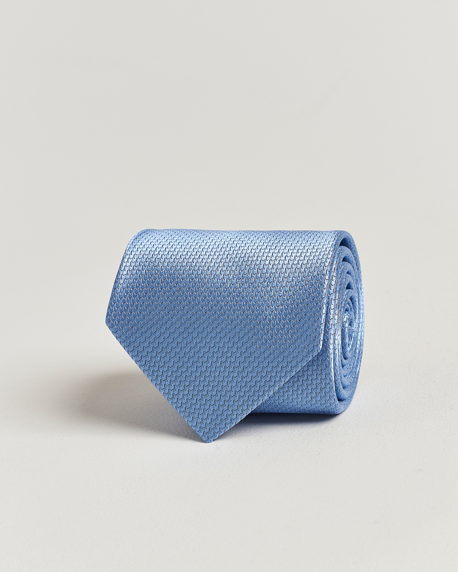 Mies | Brioni Jacquard Silk Tie Light Blue | Brioni | Jacquard Silk Tie Light Blue