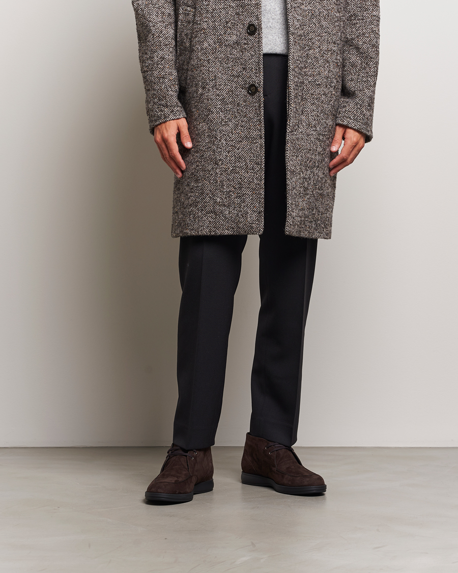 Mies | Brioni Journey Desert Boots Dark Brown Suede | Brioni | Journey Desert Boots Dark Brown Suede