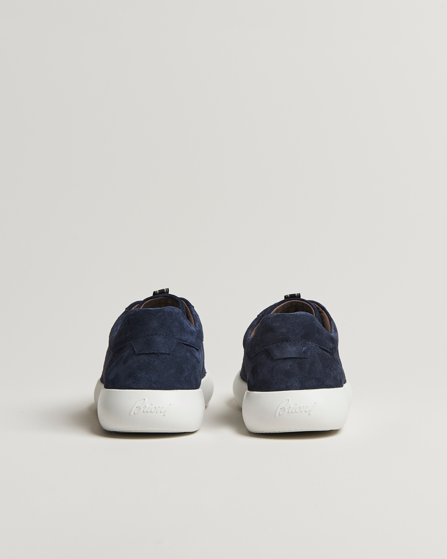 Mies | Brioni Cassetta Sneakers Navy Suede | Brioni | Cassetta Sneakers Navy Suede