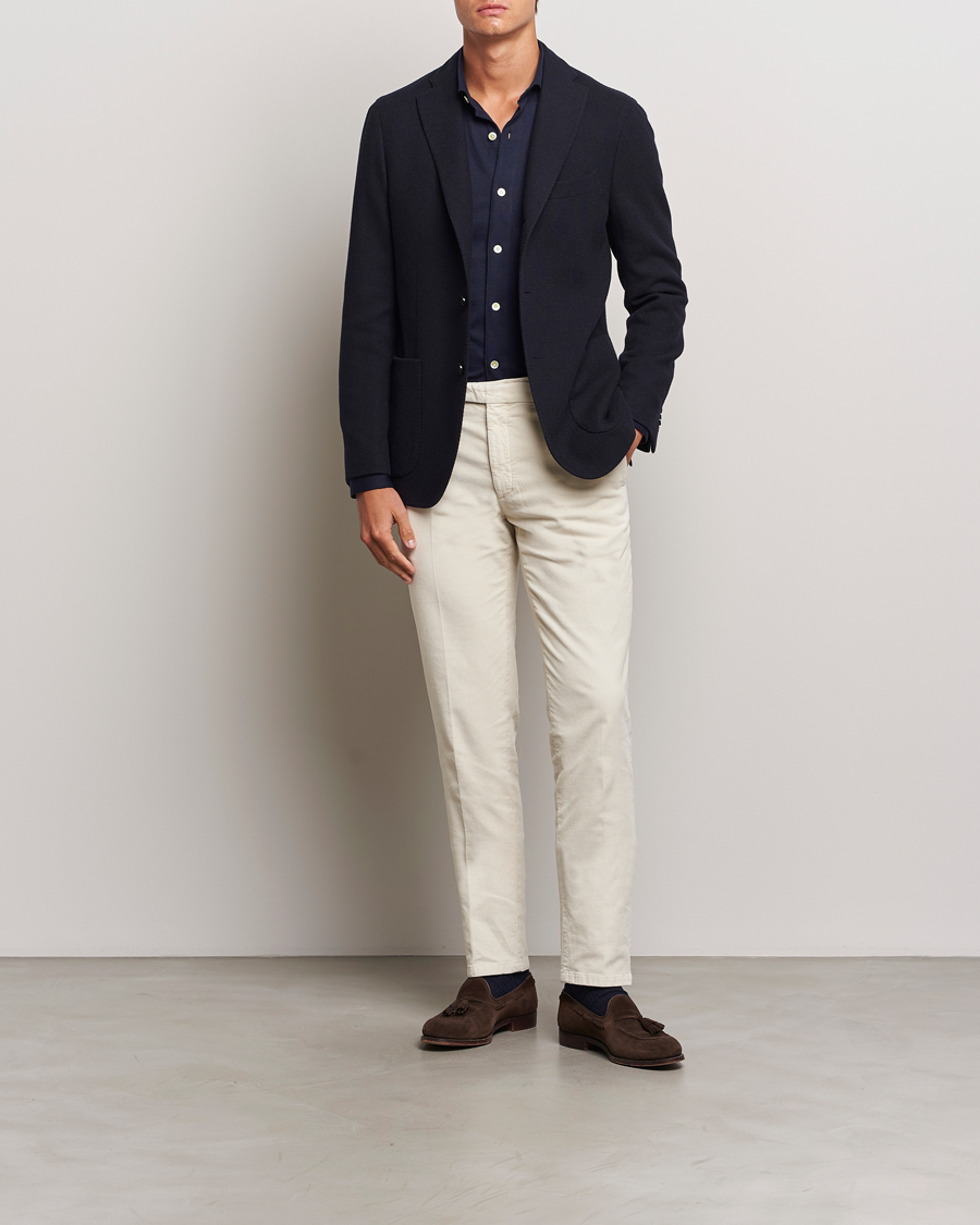 Mies | Pikkutakit | Boglioli | K Jacket Wool/Cashmere Blazer Navy