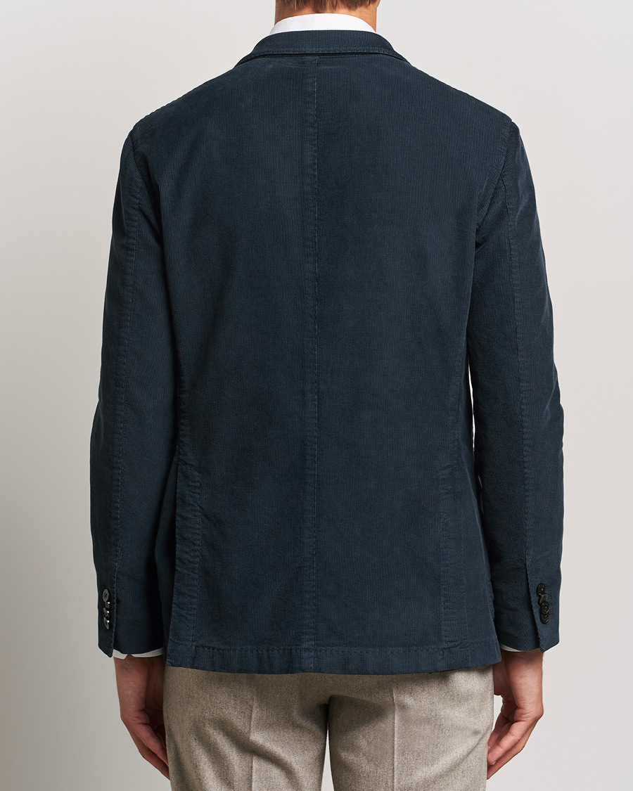 Mies | Pikkutakit | Boglioli | K Jacket Corduroy Blazer Navy