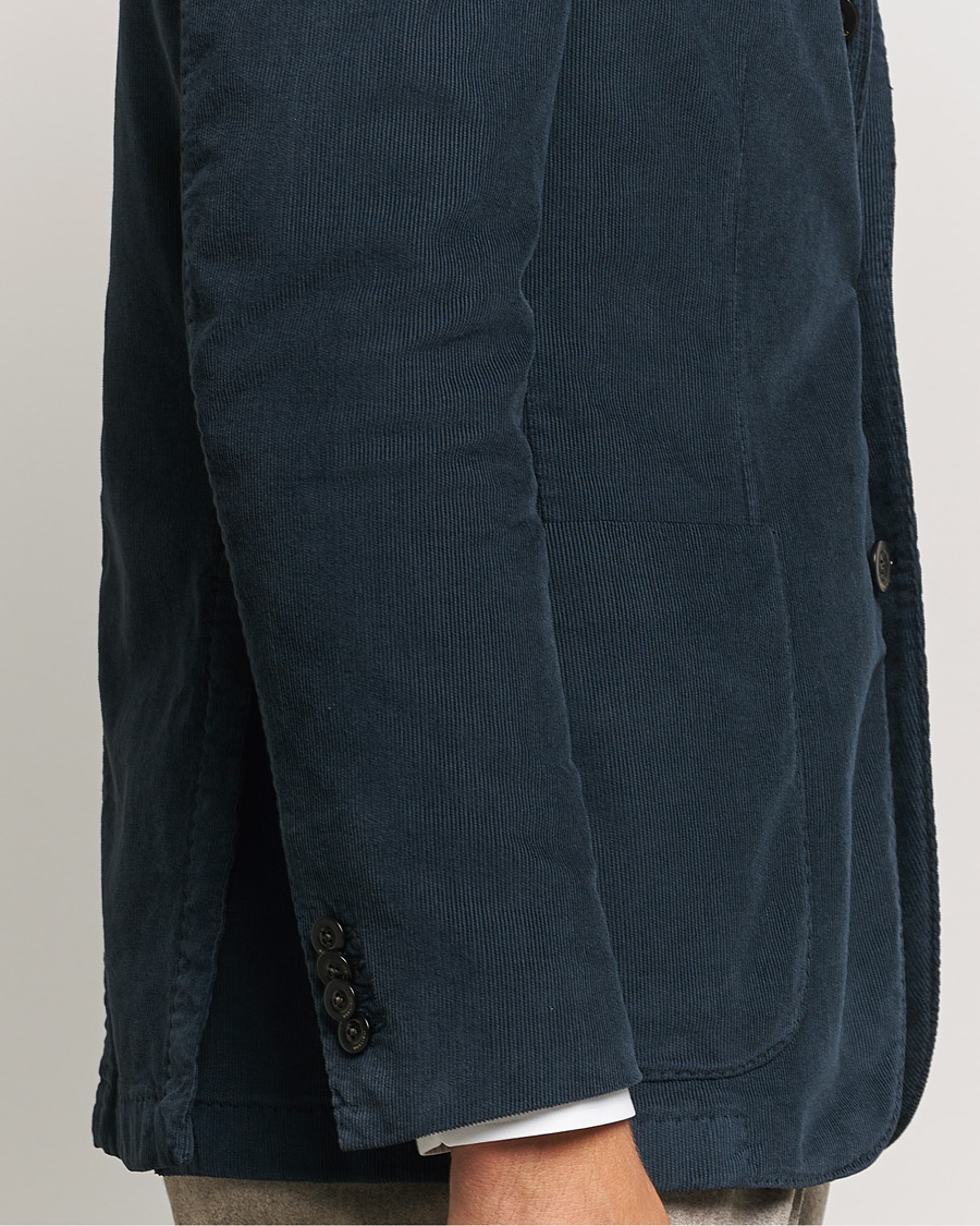Mies | Pikkutakit | Boglioli | K Jacket Corduroy Blazer Navy