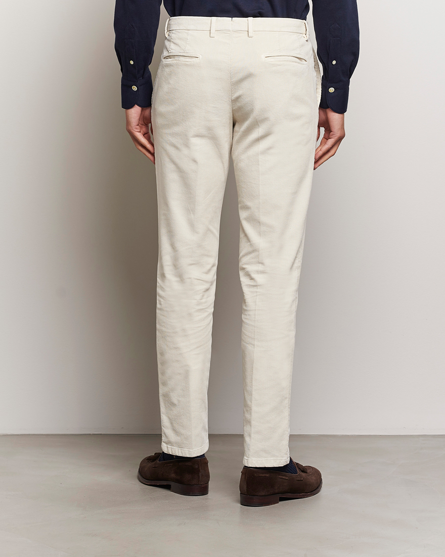 Mies | Housut | Boglioli | Corduroy Trousers Off White