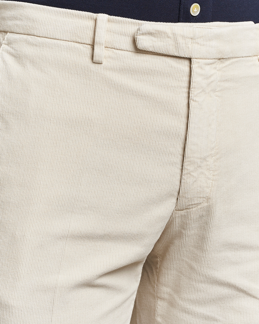 Mies | Housut | Boglioli | Corduroy Trousers Off White