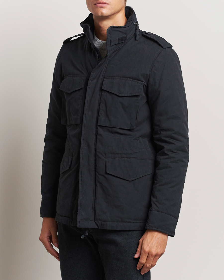 Mies | Takit | Aspesi | Cotton Field Jacket Midnight
