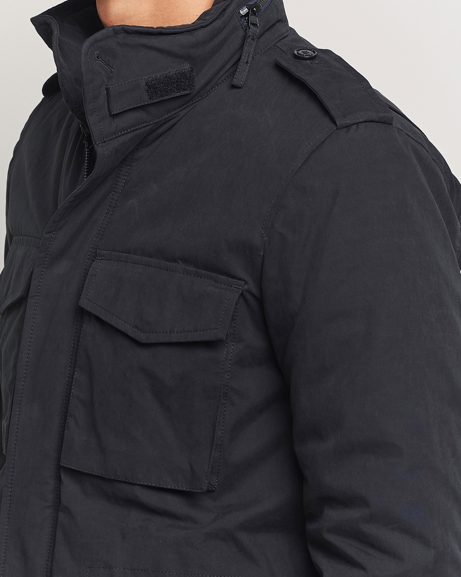 Mies | Takit | Aspesi | Cotton Field Jacket Midnight
