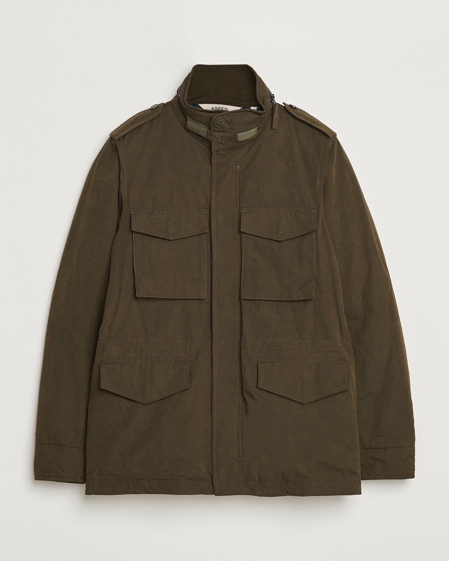 Mies | Takit | Aspesi | Cotton Field Jacket Military