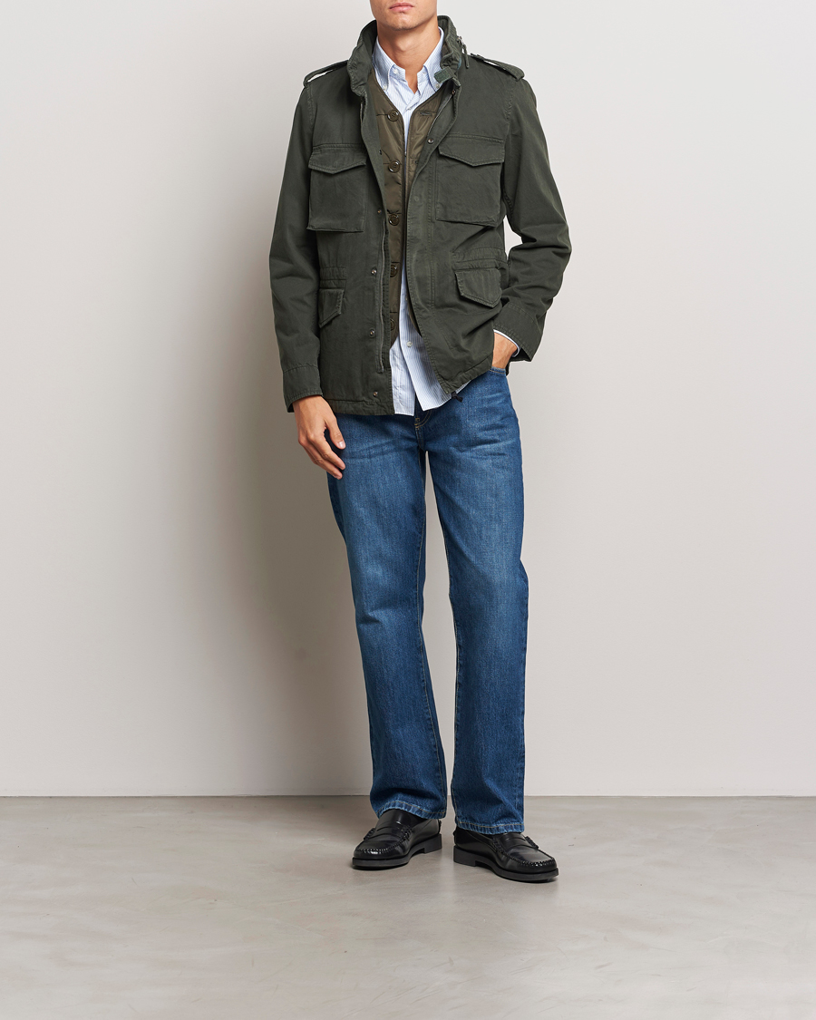 Mies | Takit | Aspesi | Lined Cotton Field Jacket Military