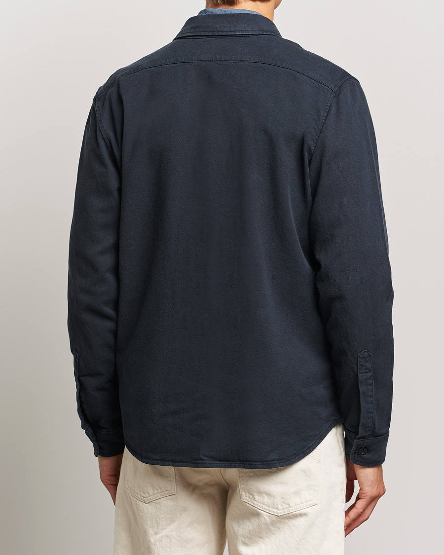 Mies | Kauluspaidat | Aspesi | Cotton Utility Shirt Navy