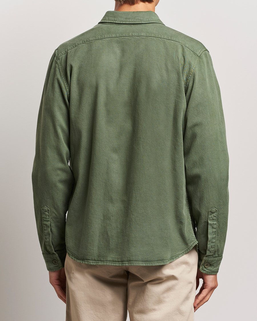 Mies | Kauluspaidat | Aspesi | Cotton Utility Shirt Green