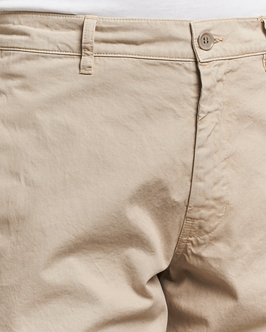 Mies | Housut | Aspesi | Garment Dyed Cotton Pants Beige