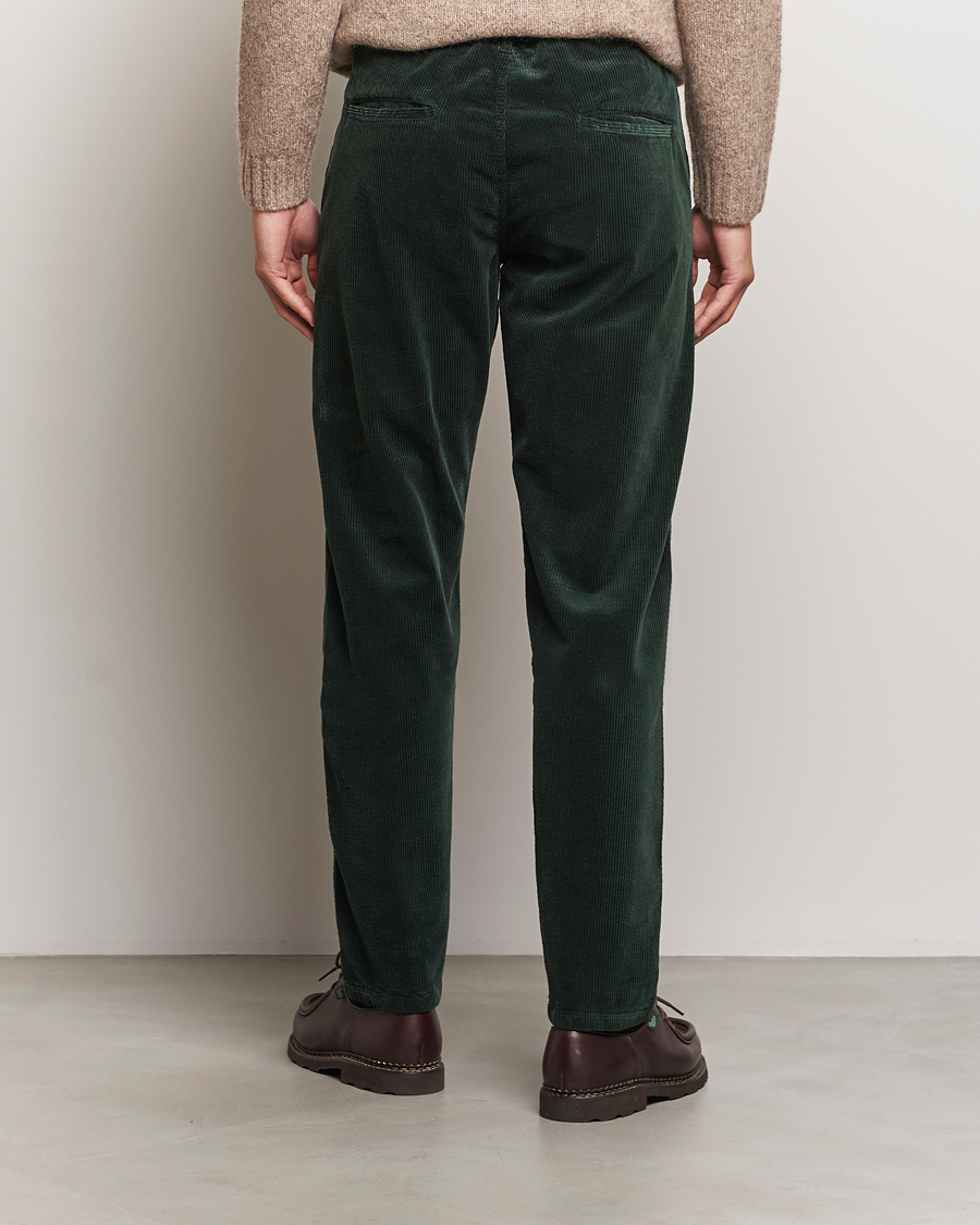 Mies | Housut | Aspesi | Corduroy Pants Dark Green