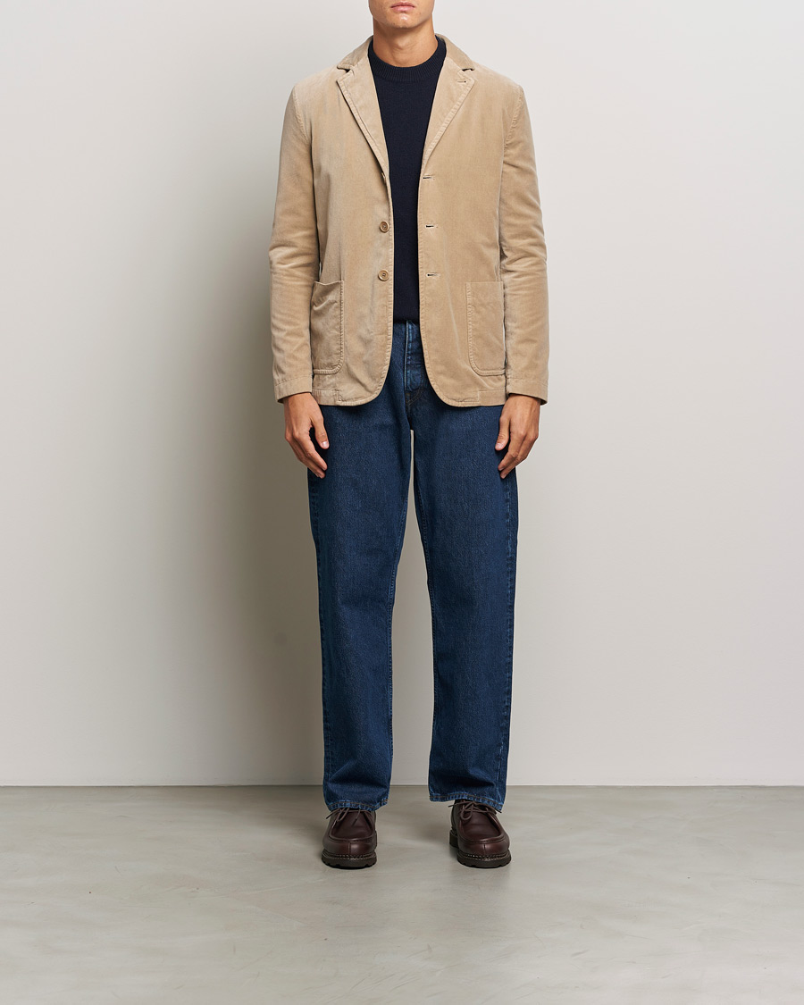 Mies | Pikkutakit | Aspesi | Velvet Casual Jacket Beige