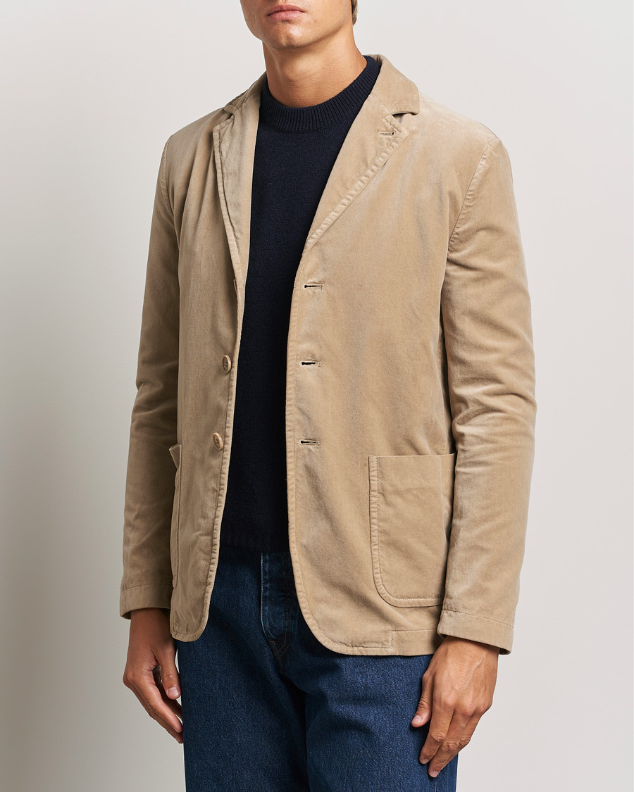 Mies | Pikkutakit | Aspesi | Velvet Casual Jacket Beige