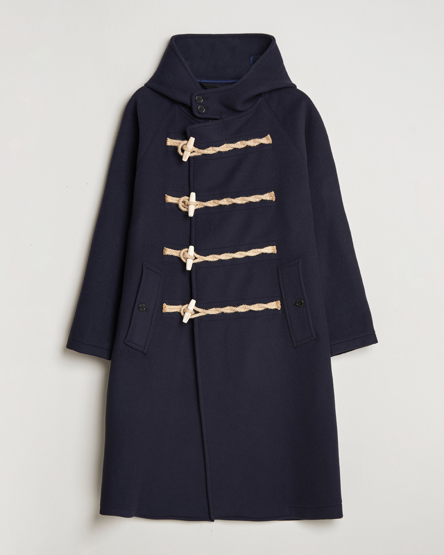 Mies | Takit | Gloverall | Huxley Duffle Coat Navy