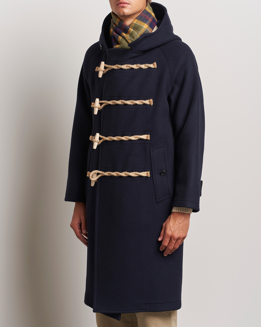 Mies | Takit | Gloverall | Huxley Duffle Coat Navy