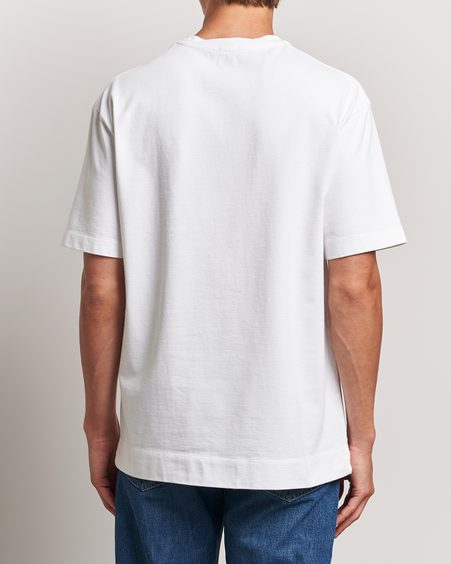 Mies | T-paidat | Massimo Alba | Nevis Cotton T-Shirt White