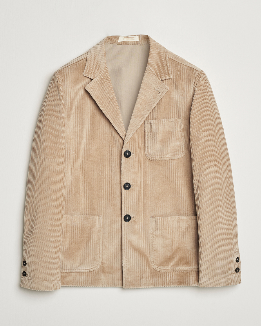 Mies | Takit | Massimo Alba | Baglietto Wale Corduroy Jacket Beige