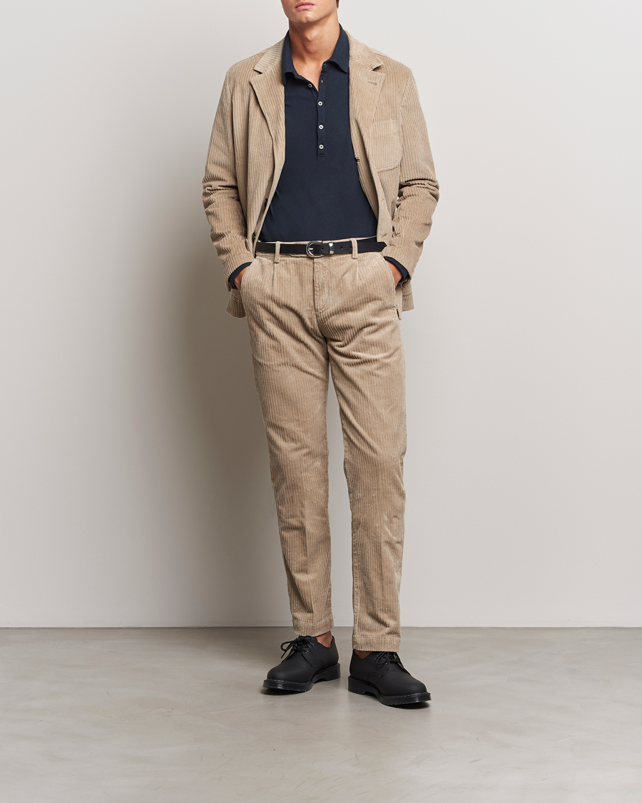 Mies | Housut | Massimo Alba | Ionio Wale Corduroy Trousers Beige
