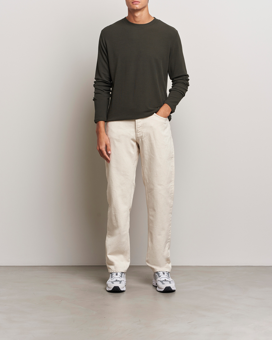 Mies | Puserot | NN07 | Clive Knitted Sweater Dark Army